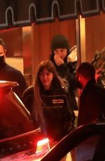 SIMI KHADRA Leaves Sunset Tower Hotel in West Hollywood 2/04/2022