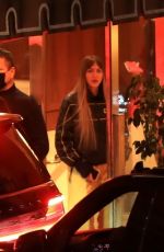 SIMI KHADRA Leaves Sunset Tower Hotel in West Hollywood 2/04/2022