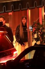 SIMI KHADRA Leaves Sunset Tower Hotel in West Hollywood 2/04/2022