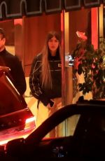 SIMI KHADRA Leaves Sunset Tower Hotel in West Hollywood 2/04/2022