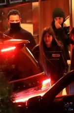 SIMI KHADRA Leaves Sunset Tower Hotel in West Hollywood 2/04/2022
