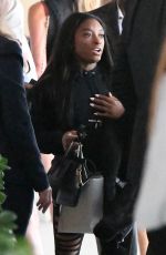 SIMONE BILES Leaves Her Hotel in Miami 02/10/2022