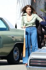 SOFIA VERGARA on the Set of Griselda in Long Beach 02/26/2022