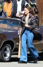 SOFIA VERGARA on the Set of Griselda in Long Beach 02/26/2022