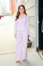 SOPHIA BUSH at CBS Studios in New York 02/23/2022