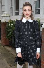 SOPHIE COOKSON and SOPHIE SKELTON at Paul and Joe Show at London Fashion Week 02/21/2022