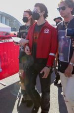 SOPHIE TURNER and Joe Jonas Arrives at Super Bowl LVI at SoFi Stadium in Inglewood 02/13/2022