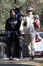 SOPHIE TURNER and Joe Jonas Out in Los Angeles 02/06/2022