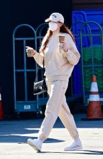 SOPHIE TURNER Out for Coffee in Los Angeles 02/05/2022