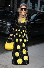 STACEY BENDET Arrives at Alice and Olivia Cocktail Party in New York 02/12/2022