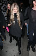 STACY FERGIE FERGUSON Out for Dinner with Friend at Craig