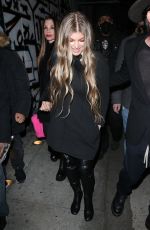 STACY FERGIE FERGUSON Out for Dinner with Friend at Craig