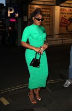 STEFFLON DON at Mark Fast Fashion Show at LFW in London 02/18/2022