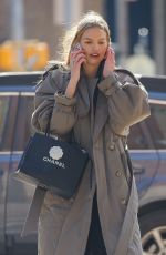STELLA MAXWELL Out Shopping in New York 02/08/2022