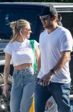 SYDNEY SWEENEY at a Flea Market in West Hollywood 02/08/2022