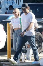 SYDNEY SWEENEY at a Flea Market in West Hollywood 02/08/2022