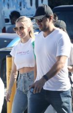 SYDNEY SWEENEY at a Flea Market in West Hollywood 02/08/2022