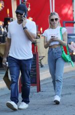 SYDNEY SWEENEY at a Flea Market in West Hollywood 02/08/2022