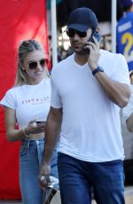 SYDNEY SWEENEY at a Flea Market in West Hollywood 02/08/2022