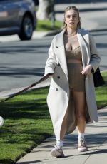SYDNEY SWEENEY Out and About in Los Angeles 02/06/2022