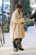 TAMRON HALL Out and About in New York 02/09/2022