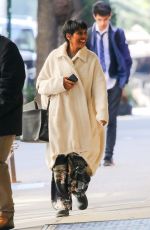 TAMRON HALL Out and About in New York 02/09/2022