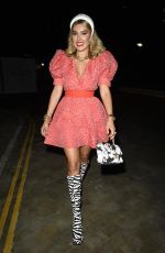 TARA MAYNARD Arrives at Forever Unique Galentines Day Dinner in Manchester 02/11/2022