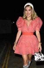 TARA MAYNARD Arrives at Forever Unique Galentines Day Dinner in Manchester 02/11/2022