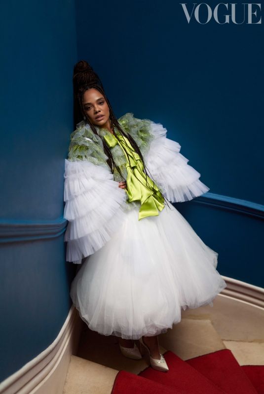 TESSA THOMPSON for British Vogue Hollywood Portfolio, February 2022