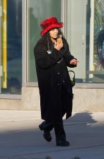 TESSA THOMPSON Out and About in New York 02/09/2022