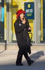 TESSA THOMPSON Out and About in New York 02/09/2022