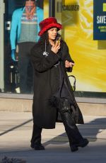 TESSA THOMPSON Out and About in New York 02/09/2022