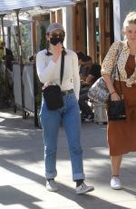 THOMASIN MCKENZIE Out in Beverly Hills 02/14/2022