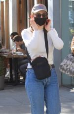 THOMASIN MCKENZIE Out in Beverly Hills 02/14/2022