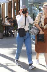 THOMASIN MCKENZIE Out with a Friend in Beverly Hills 02/14/2022