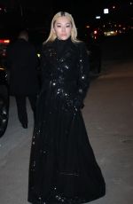 TINA LEUNG Arrives at Michael Kors Fashion Show at Terminal 5 in New York 02/15/2022