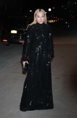 TINA LEUNG Arrives at Michael Kors Fashion Show at Terminal 5 in New York 02/15/2022