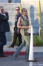 TINASHE Arrives at Fanatics Super Bowl Party in Culver City 02/12/2022