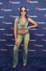 TINASHE at Fanatics Super Bowl Party in Culver City 02/12/2022