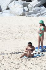VANESSA HUDGENS and GG MAGREE in Bikinis at a Beach in Cabo San Lucas 02/01/2022