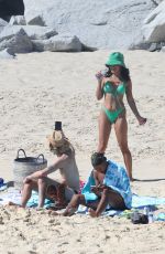 VANESSA HUDGENS and GG MAGREE in Bikinis at a Beach in Cabo San Lucas 02/01/2022