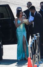 VANESSA HUDGENS Arrives at 2022 SAG Awards in Santa Monica 02/27/2022