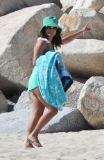 VANESSA HUDGENS in Bikinia t a Beach in Mexico 01/31/2022