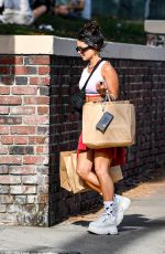 VANESSA HUDGENS Shopping at Melrose Trading Post Flea Market in West Hollywood 20/21/2022