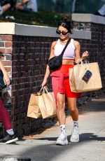 VANESSA HUDGENS Shopping at Melrose Trading Post Flea Market in West Hollywood 20/21/2022