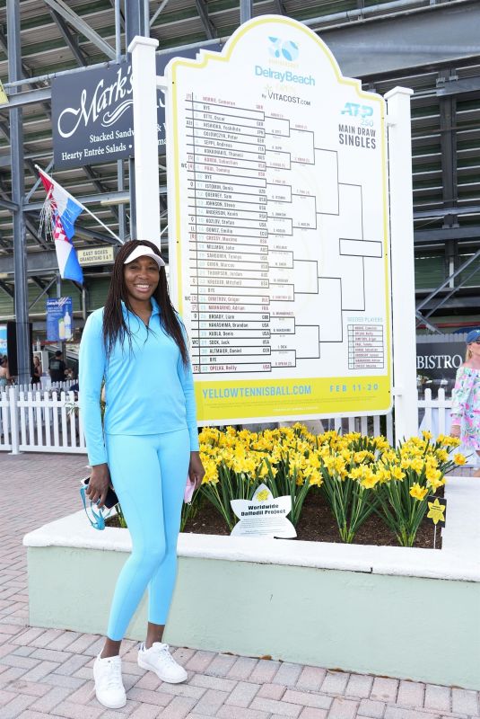 VENU S WILLIAMS at The 2022 Delray Beach Open 02/17/2022