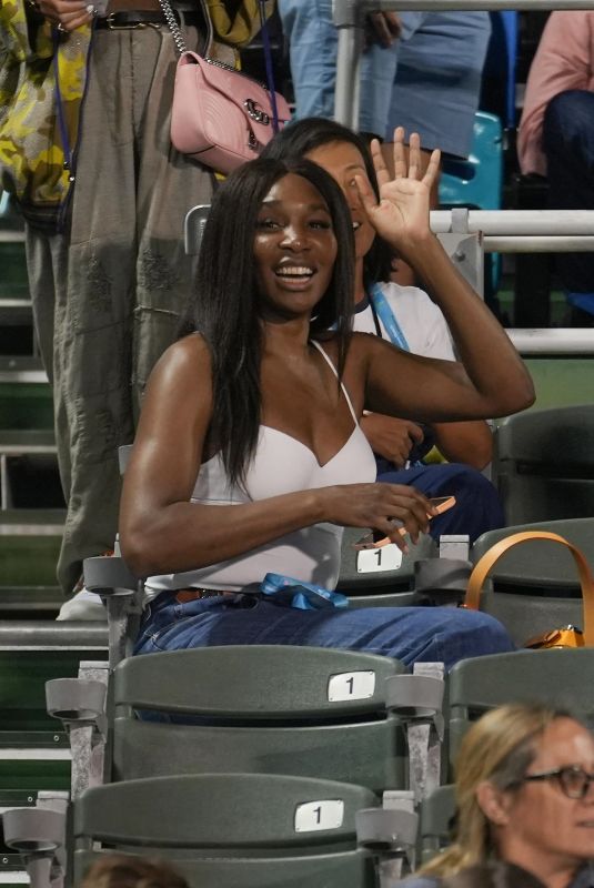 VENUS WILLIAMS at 2022 Delray Beach Open by Vitacost.com in Delray Beach 02/18/2022