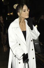 VICKY PATTISON Leaves Rosso Restaurant in Manchester 02/05/2022