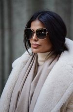 VICTORIA BARBARA at a Photoshoot at New York Fashion Week 02/15/2022