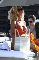 VICTORIA SILVSTEDT in Bikini at a Beach in Miami 02/10/2022